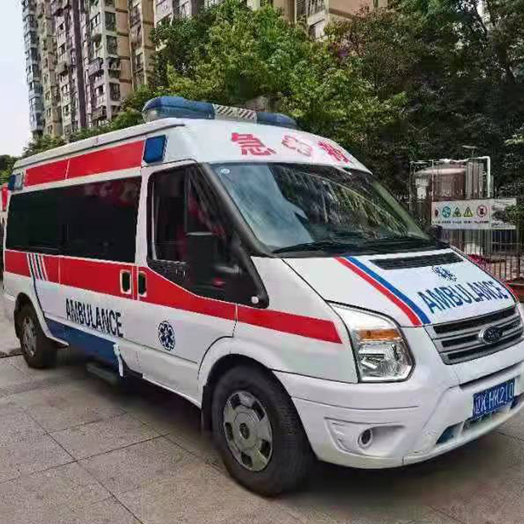 仁和长途救护车护送病人返乡